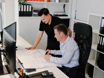 Businessfotografie Team Planungsfirma